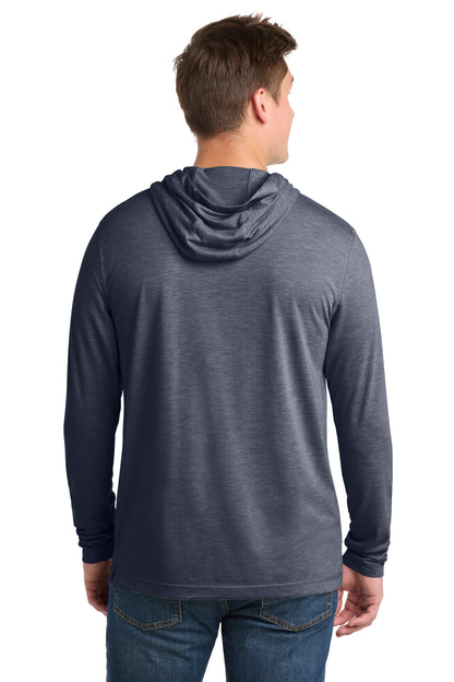 Sport-Tek  PosiCharge  Tri-Blend Wicking Long Sleeve Hoodie ST406