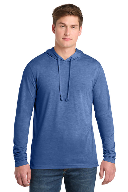 Sport-Tek  PosiCharge  Tri-Blend Wicking Long Sleeve Hoodie ST406