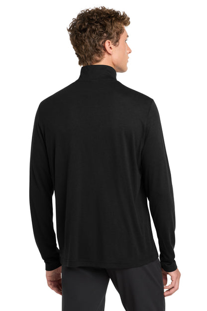 Sport-Tek  PosiCharge  Tri-Blend Wicking 1/4-Zip Pullover. ST407