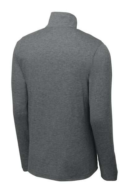 Sport-Tek  PosiCharge  Tri-Blend Wicking 1/4-Zip Pullover. ST407