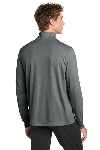 Sport-Tek  PosiCharge  Tri-Blend Wicking 1/4-Zip Pullover. ST407