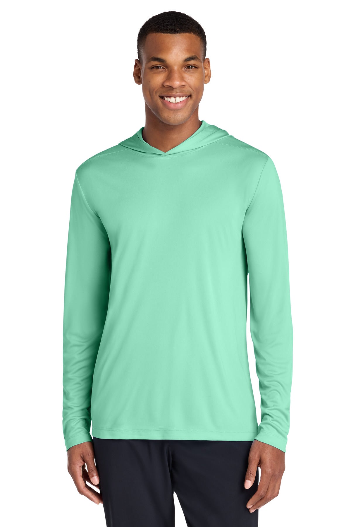 Sport-Tek Posi-UV Pro Long Sleeve Hoodie ST420LSH