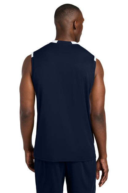 Sport-Tek Club Sleeveless V-Neck ST441