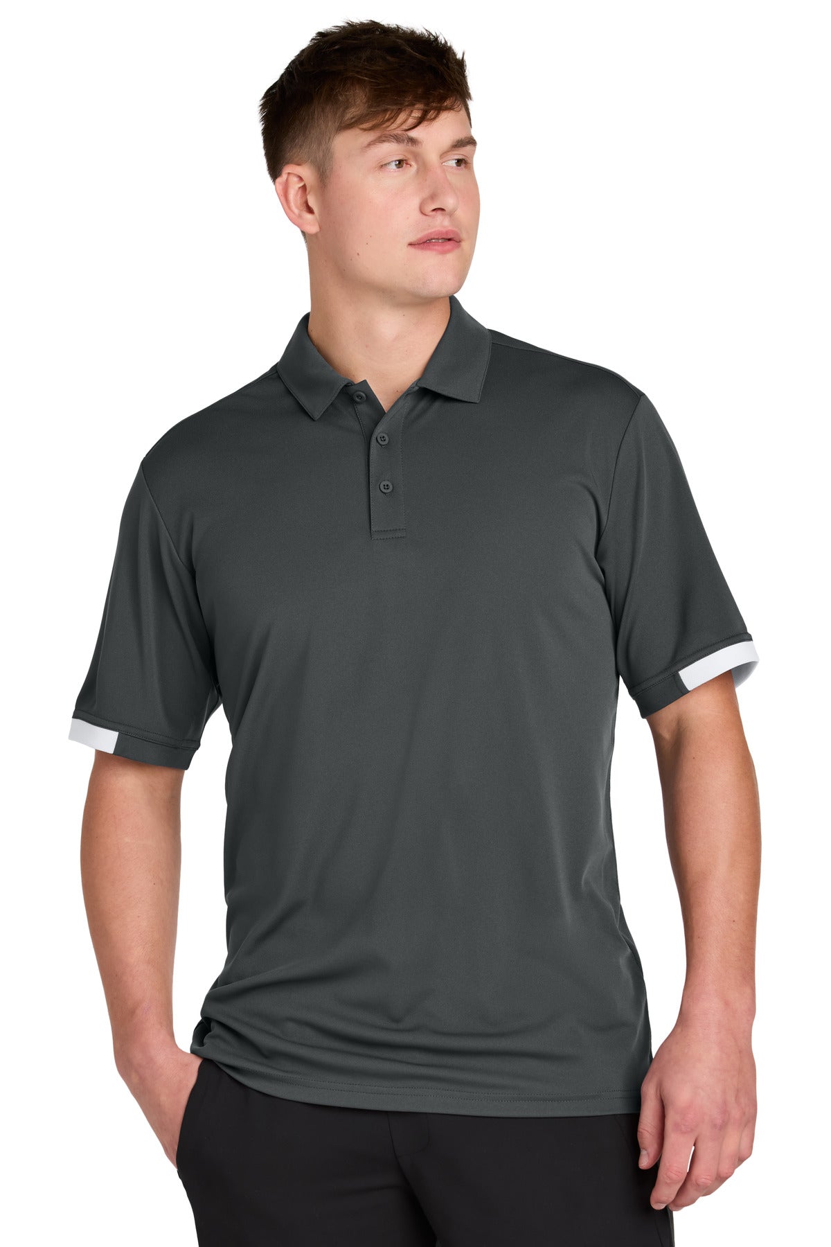 Sport-Tek Club Colorblock Polo ST444