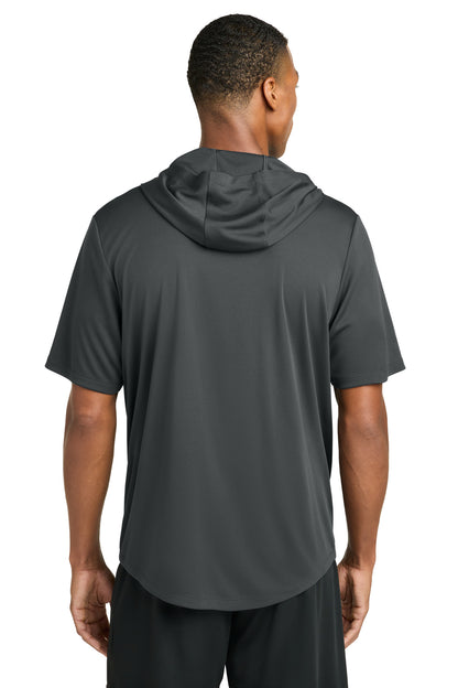 Sport-Tek Club Short Sleeve Hoodie ST445