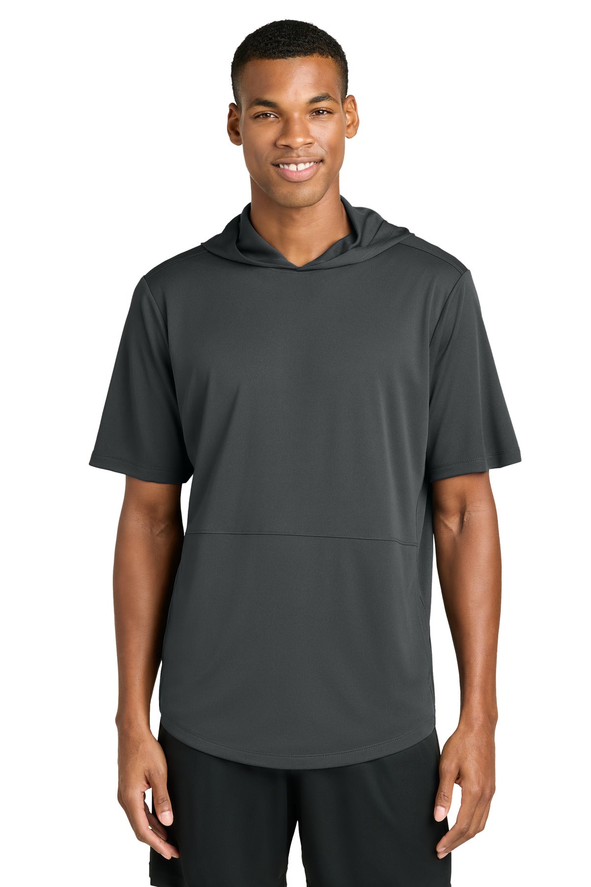 Sport-Tek Club Short Sleeve Hoodie ST445