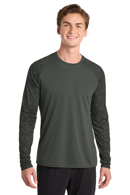 Sport-Tek  Long Sleeve Digi Camo Tee. ST460LS