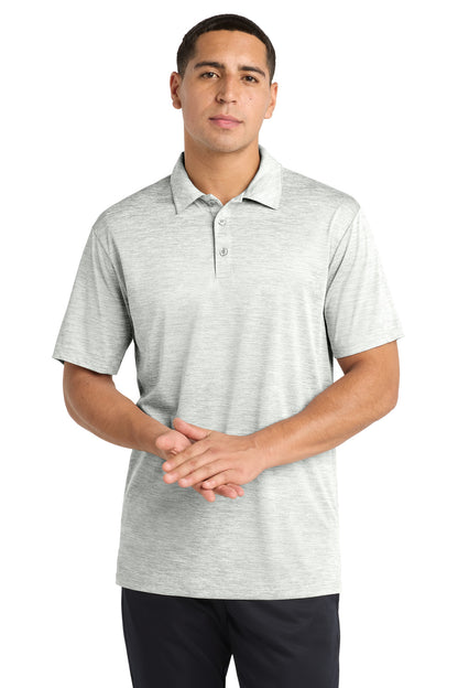 Sport-Tek  PosiCharge  Electric Heather Polo. ST590