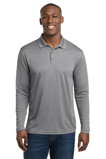 Sport-Tek  PosiCharge  RacerMesh  Long Sleeve Polo. ST640LS