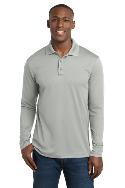 Sport-Tek  PosiCharge  RacerMesh  Long Sleeve Polo. ST640LS