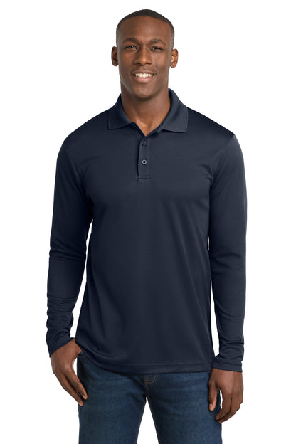 Sport-Tek  PosiCharge  RacerMesh  Long Sleeve Polo. ST640LS
