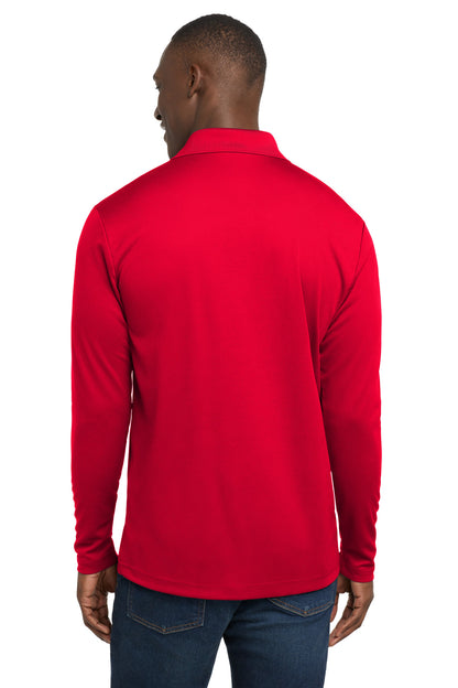 Sport-Tek  PosiCharge  RacerMesh  Long Sleeve Polo. ST640LS