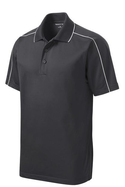 Sport-Tek Micropique Sport-Wick Piped Polo. ST653