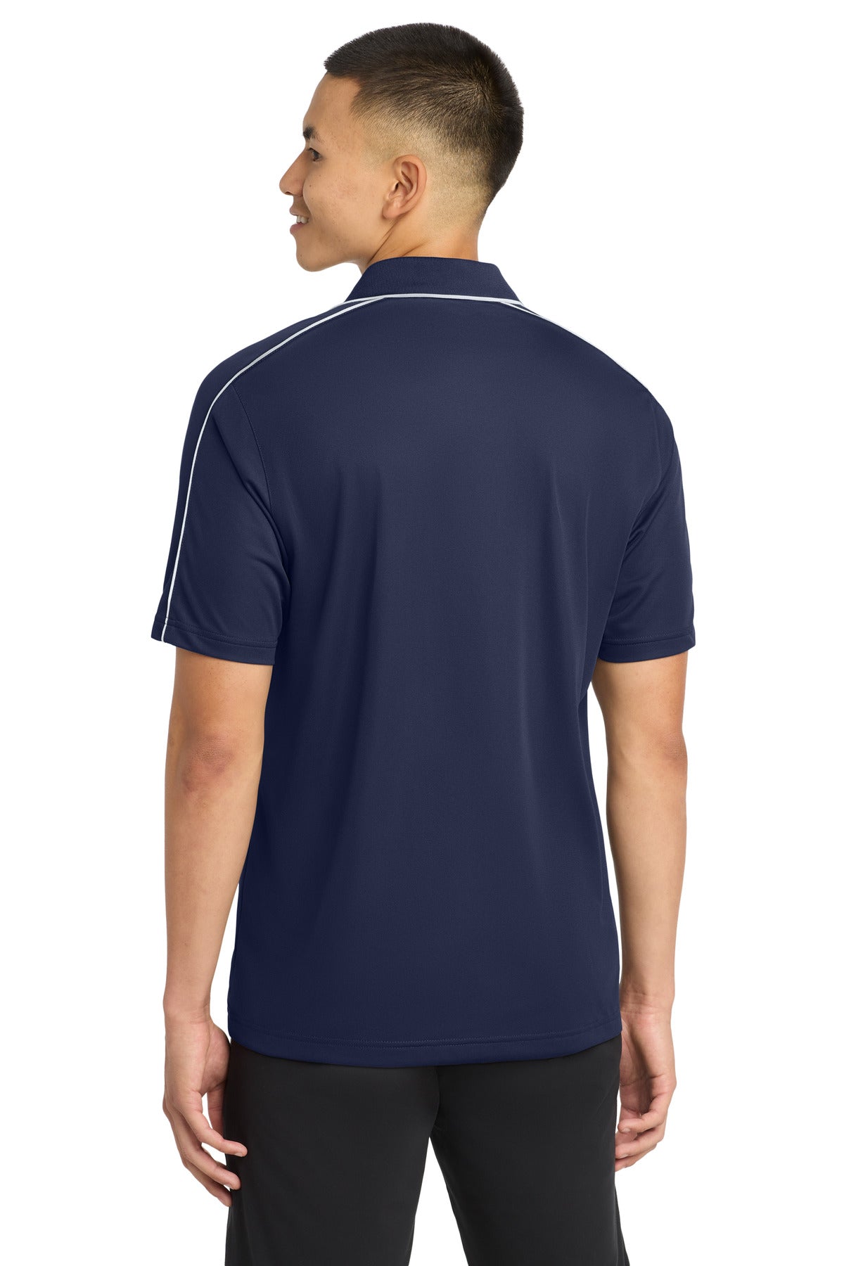 Sport-Tek Micropique Sport-Wick Piped Polo. ST653