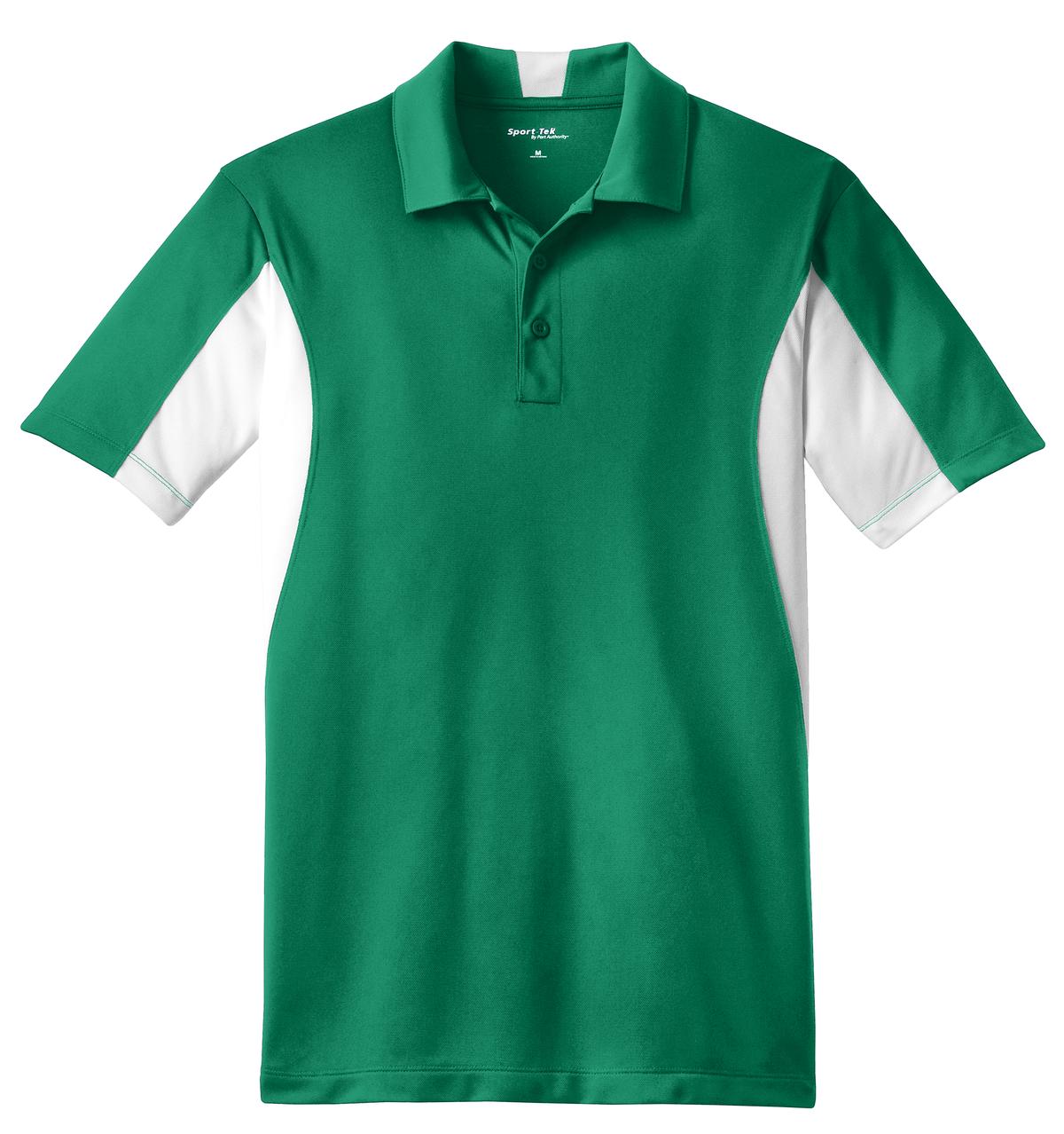 Sport-Tek Side Blocked Micropique Sport-Wick Polo. ST655