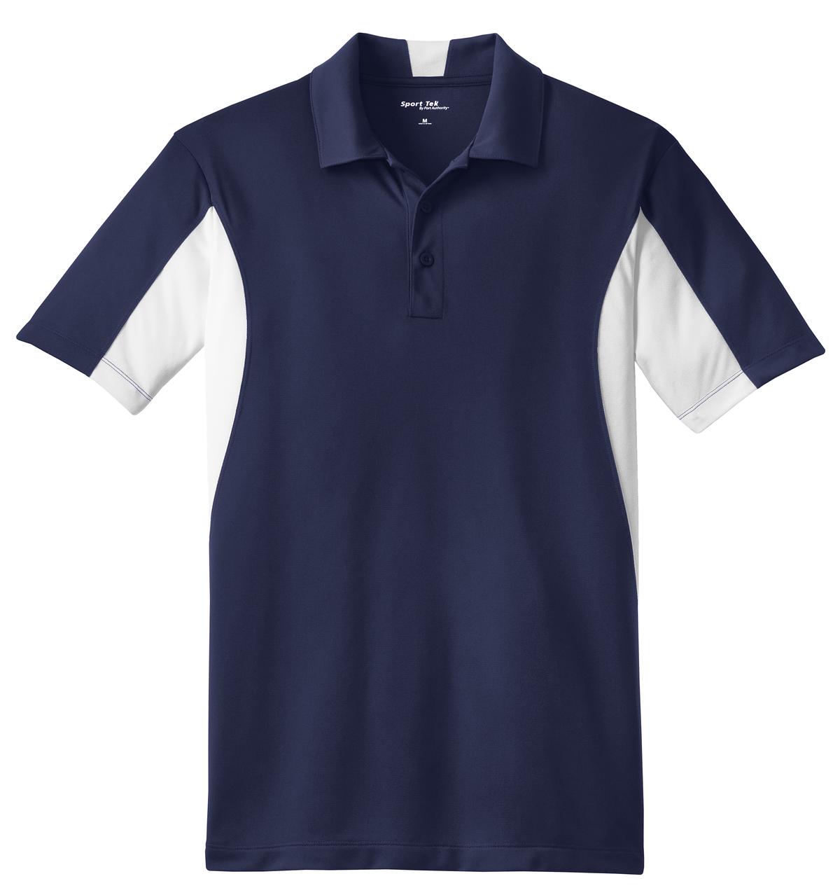 Sport-Tek Side Blocked Micropique Sport-Wick Polo. ST655