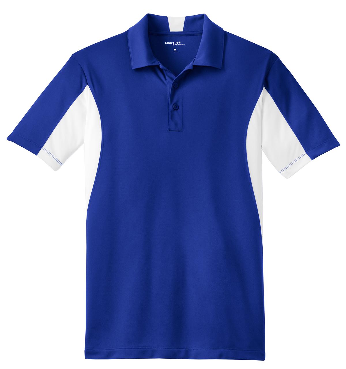 Sport-Tek Side Blocked Micropique Sport-Wick Polo. ST655