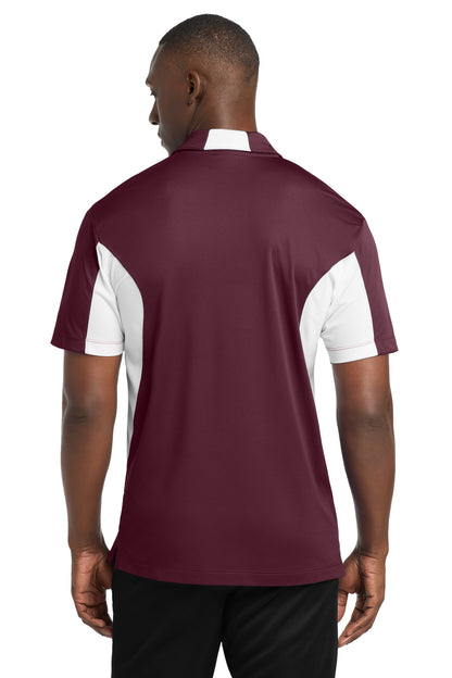 Sport-Tek Side Blocked Micropique Sport-Wick Polo. ST655