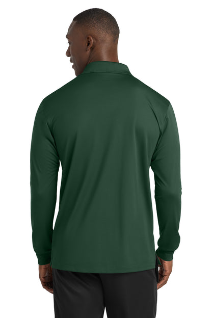 Sport-Tek Long Sleeve Micropique Sport-Wick Polo. ST657