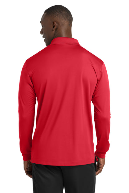 Sport-Tek Long Sleeve Micropique Sport-Wick Polo. ST657