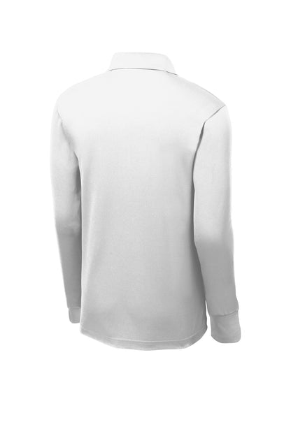 Sport-Tek Long Sleeve Micropique Sport-Wick Polo. ST657