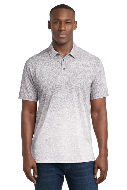 Sport-Tek  Ombre Heather Polo. ST671