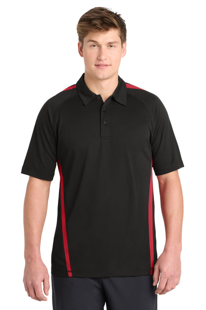 Sport-Tek PosiCharge Micro-Mesh Colorblock Polo. ST685