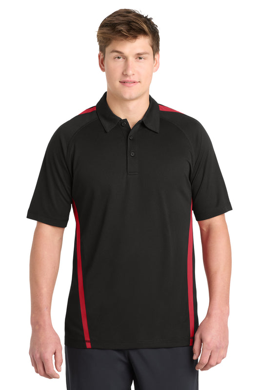 Sport-Tek PosiCharge Micro-Mesh Colorblock Polo. ST685