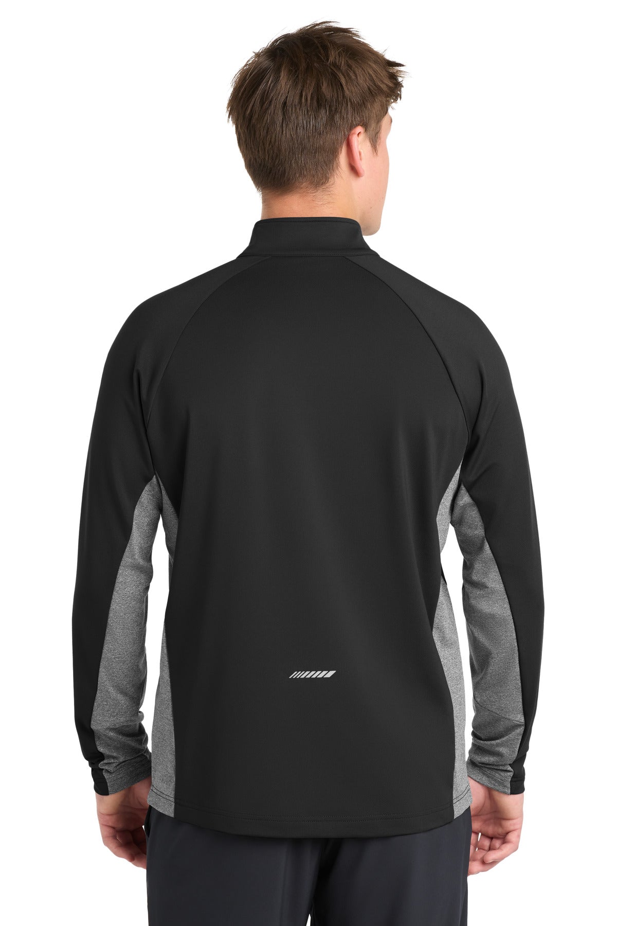 Sport-Tek Sport-Wick Stretch Contrast 1/4-Zip Pullover. ST854
