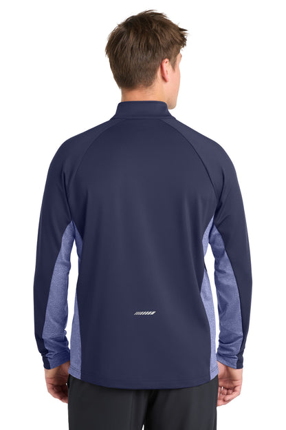 Sport-Tek Sport-Wick Stretch Contrast 1/4-Zip Pullover. ST854
