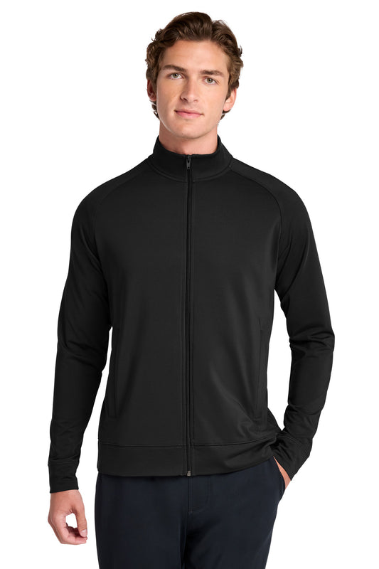 Sport-Tek Sport-Wick Stretch Full-Zip Cadet Jacket ST857