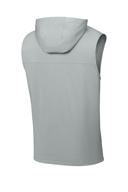 Sport-Tek Sport-Wick Stretch Sleeveless Hooded 1/4-Zip ST858