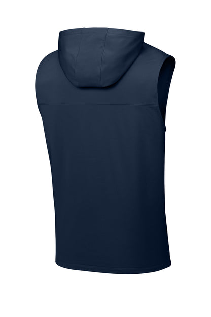Sport-Tek Sport-Wick Stretch Sleeveless Hooded 1/4-Zip ST858