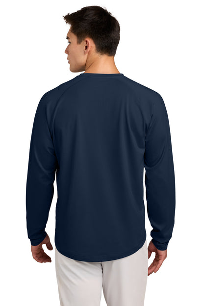 Sport-Tek Sport-Wick Stretch Pocketed Crewneck ST859
