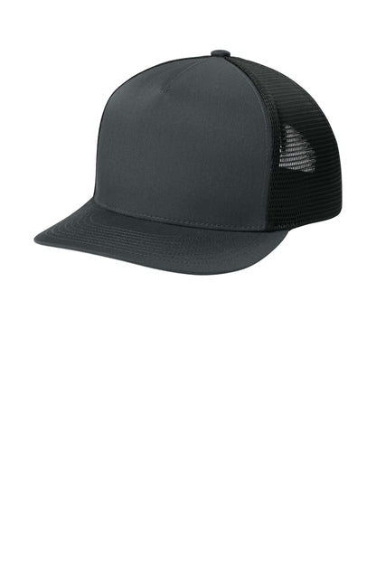 Sport-Tek Stretch-Tek 5-Panel Trucker Cap STC75