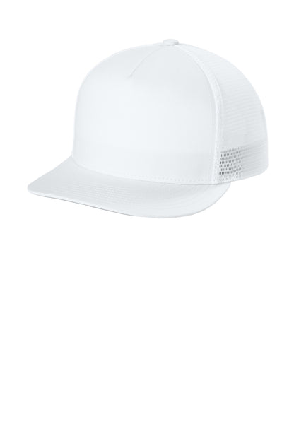 Sport-Tek Stretch-Tek 5-Panel Trucker Cap STC75