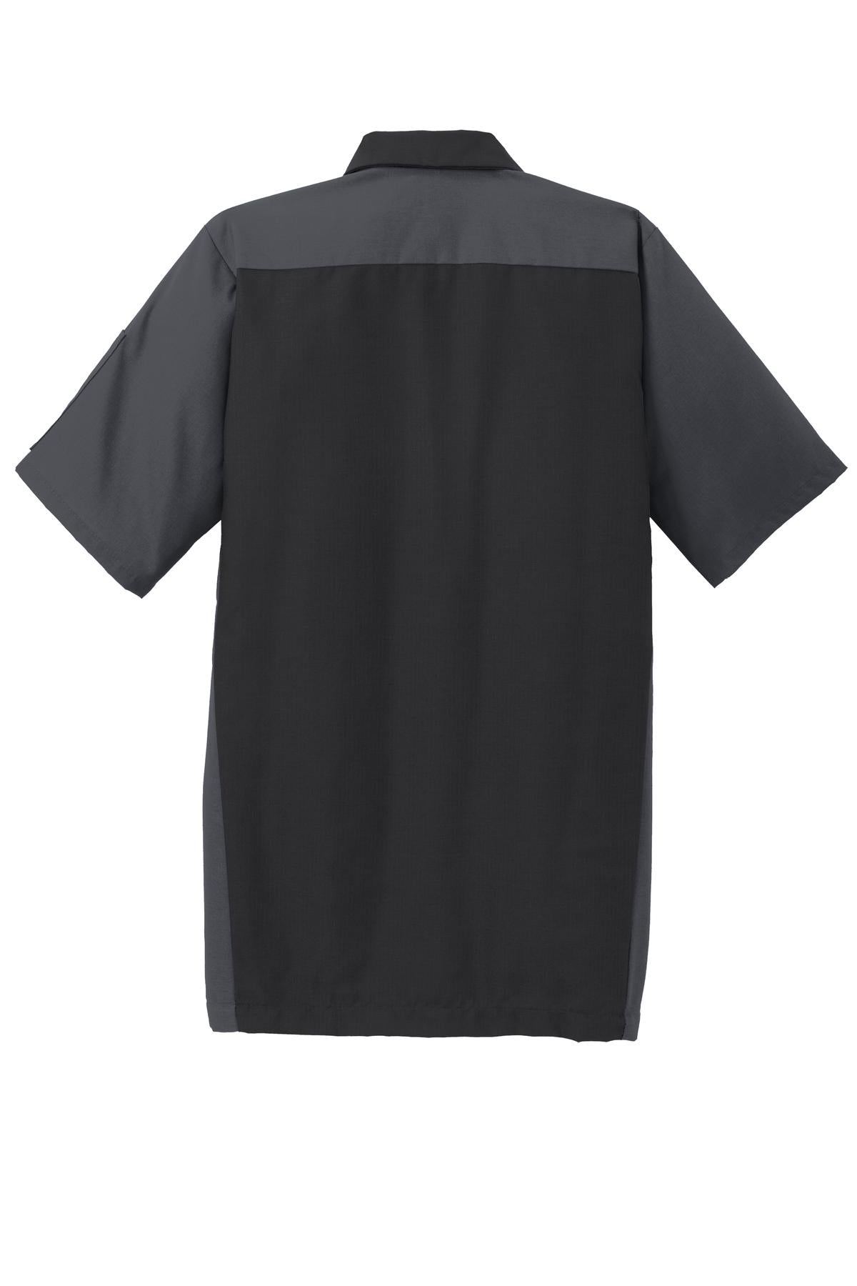 Red Kap Short Sleeve Ripstop Crew Shirt. SY20