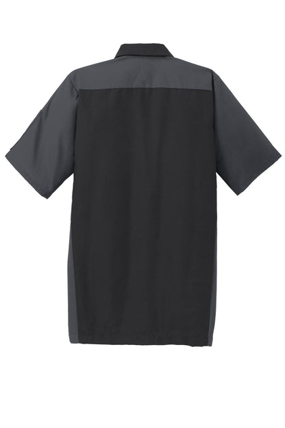 Red Kap Short Sleeve Ripstop Crew Shirt. SY20