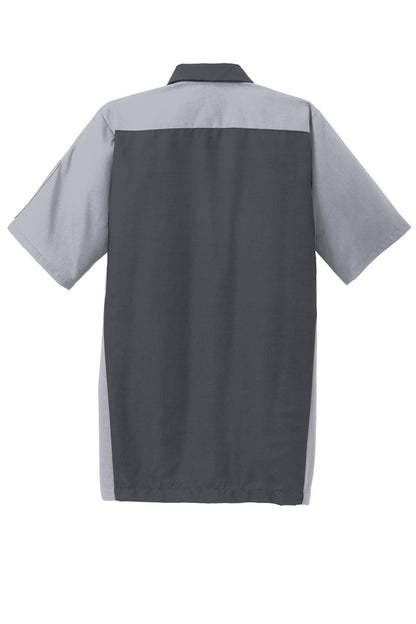Red Kap Short Sleeve Ripstop Crew Shirt. SY20
