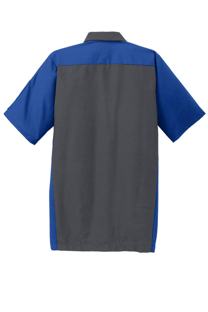 Red Kap Short Sleeve Ripstop Crew Shirt. SY20