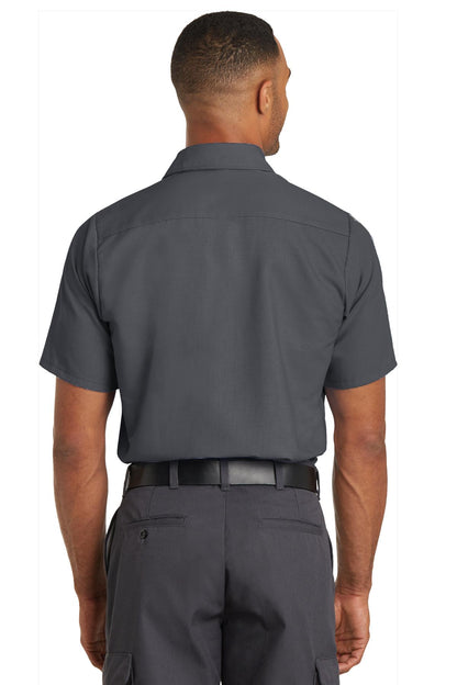 Red Kap Short Sleeve Solid Ripstop Shirt. SY60