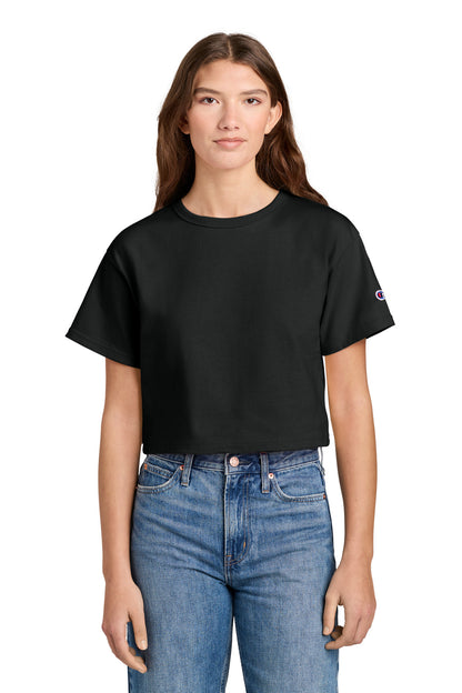 Champion Women's Cropped Heritage Tee T453W