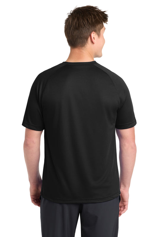 Sport-Tek Dry Zone Short Sleeve Raglan T-Shirt. T473