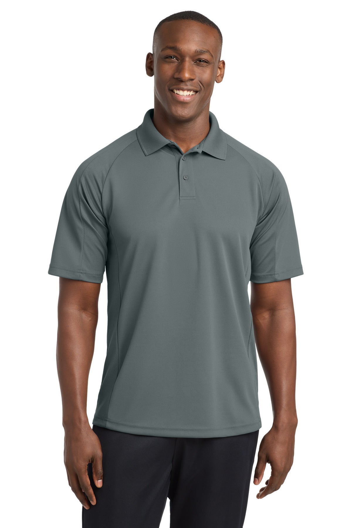 Sport-Tek Dri-Mesh Pro Polo. T474