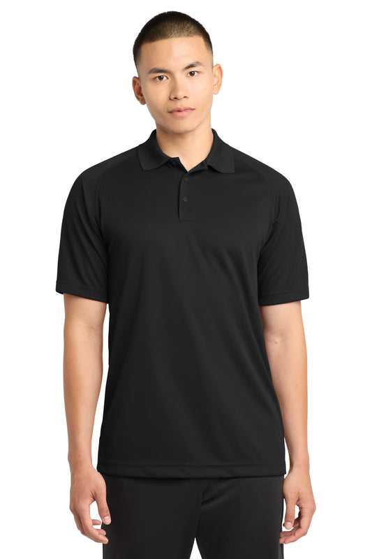 Sport-Tek Dry Zone Raglan Polo. T475