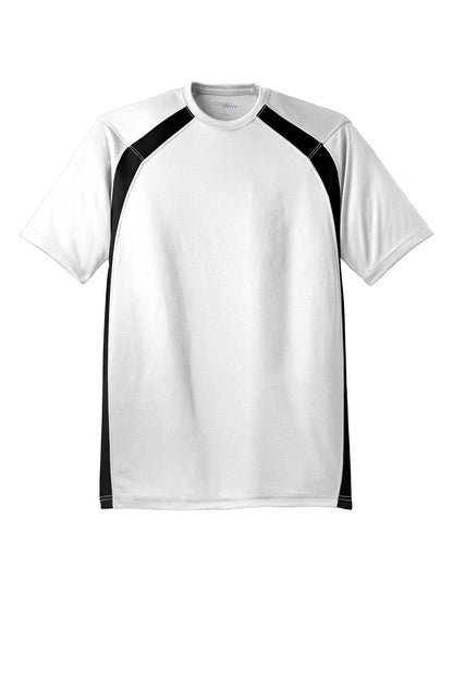 Sport-Tek Dry Zone Colorblock Crew. T478