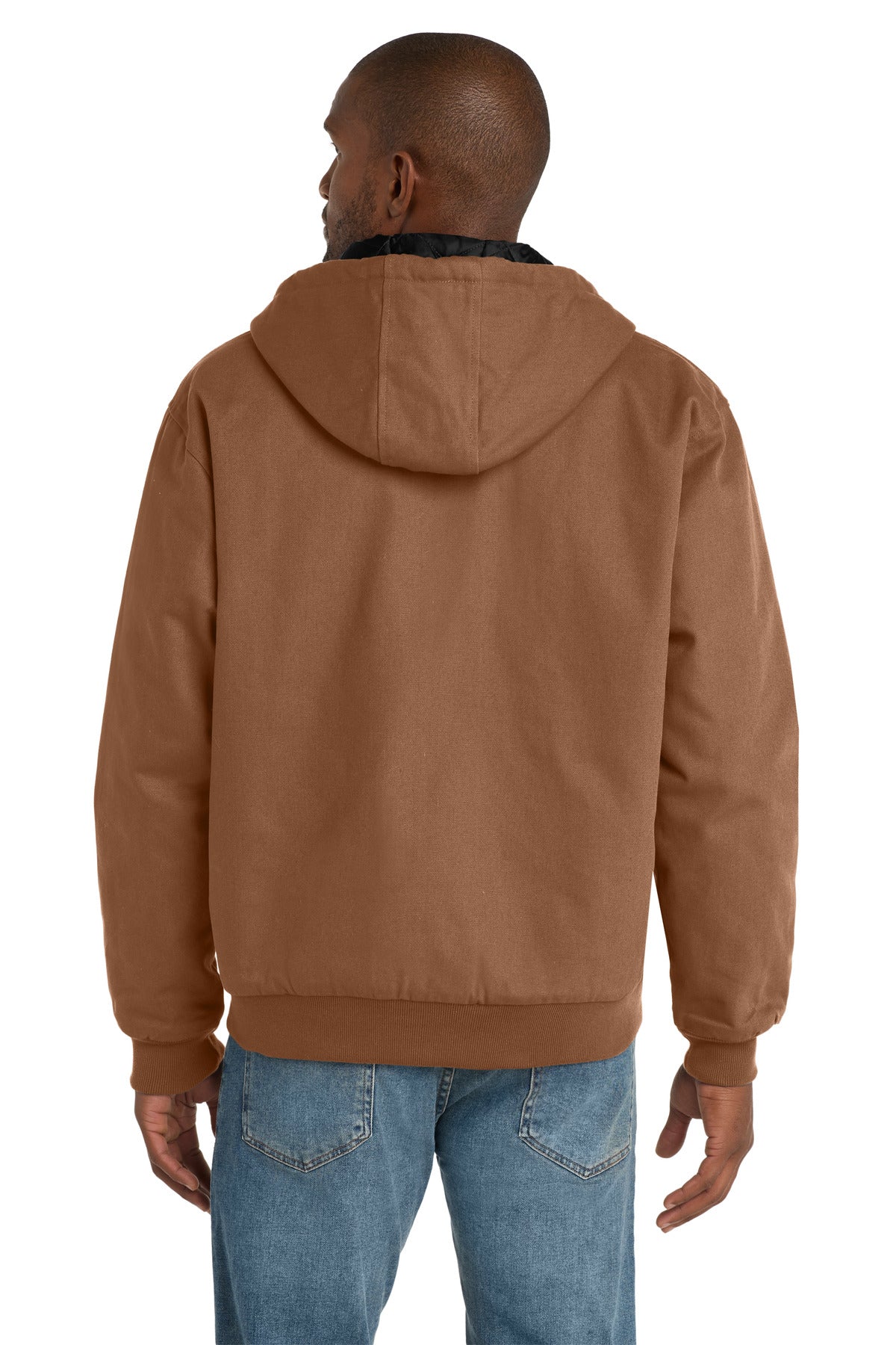 CornerStone Tall Duck Cloth Hooded Work Jacket. TLJ763H
