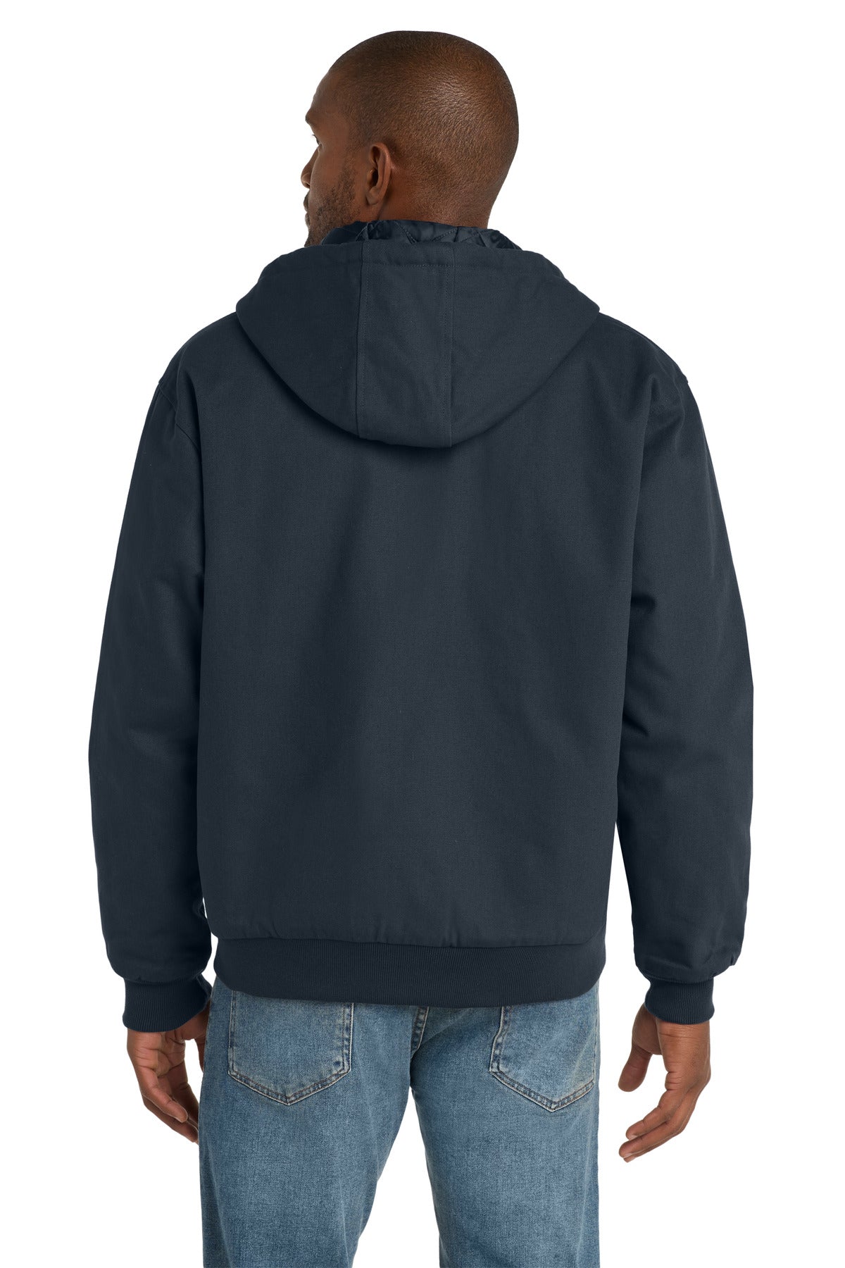 CornerStone Tall Duck Cloth Hooded Work Jacket. TLJ763H