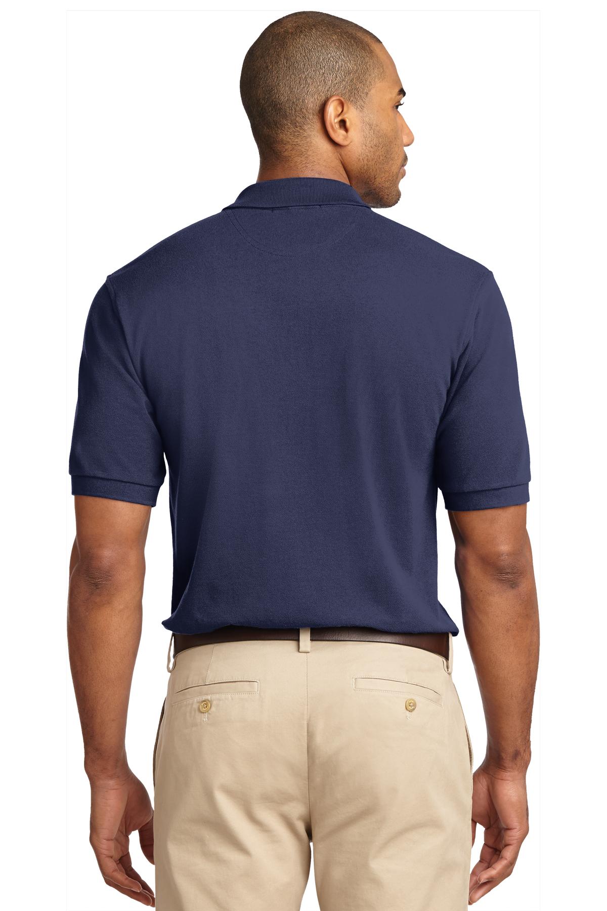 Port Authority Tall Heavyweight Cotton Pique Polo.  TLK420