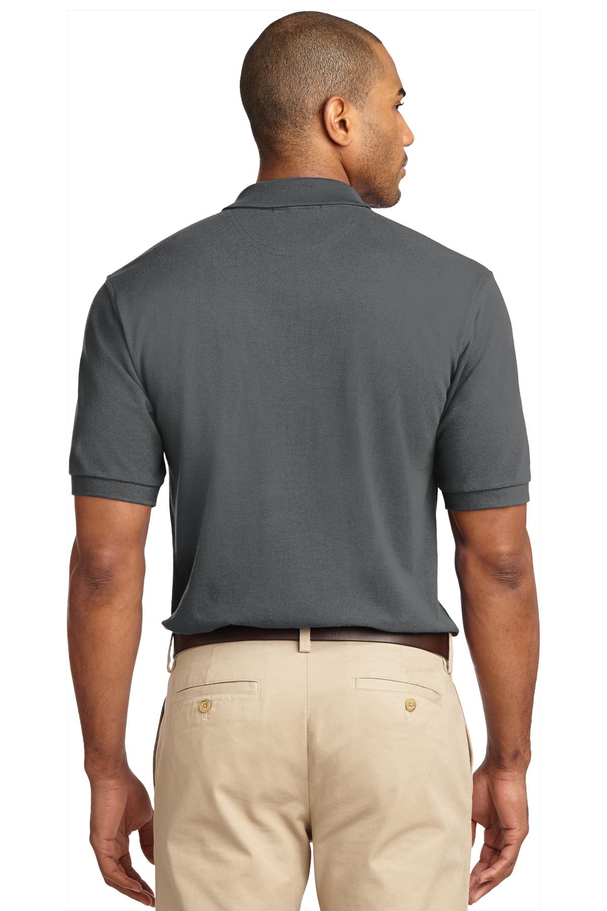 Port Authority Tall Heavyweight Cotton Pique Polo.  TLK420